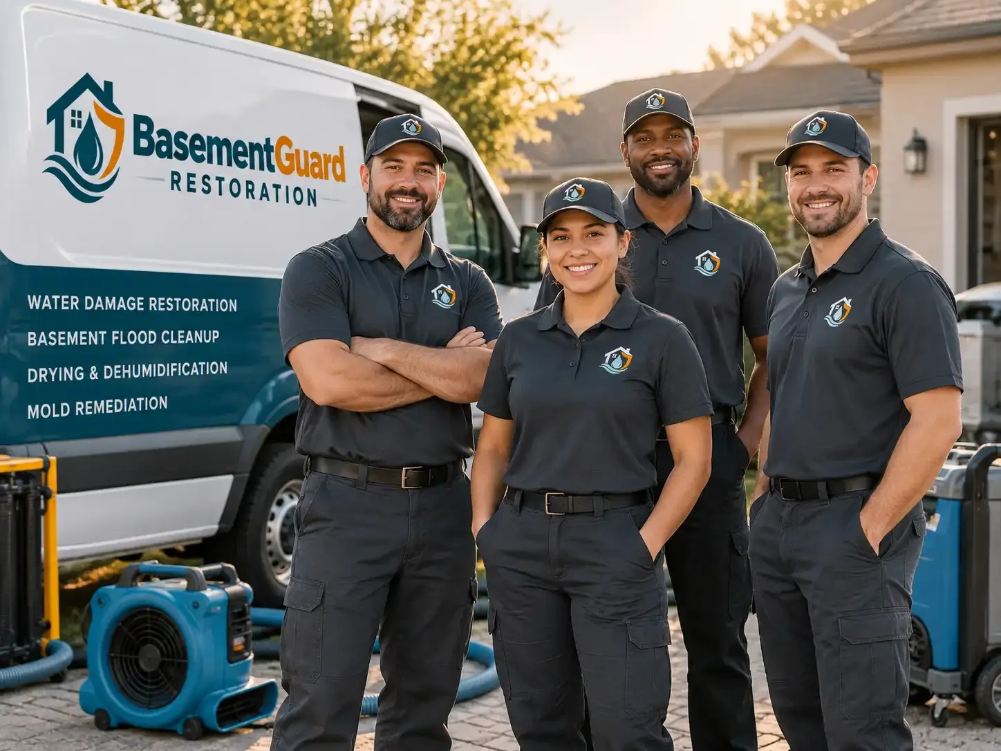 Basement Water Damage Restoration company in Revillo, SD
